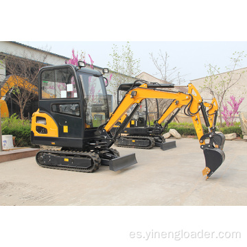 Mini excavadora YN18 excavadora sobre orugas